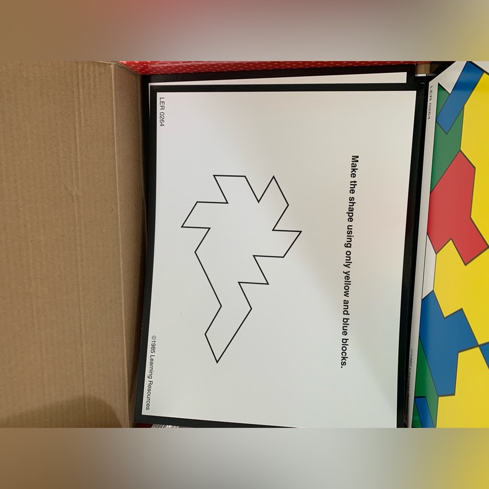 Learning Resources Pattern Block Activity Set Grades 2-6 - Picture 4 of 5